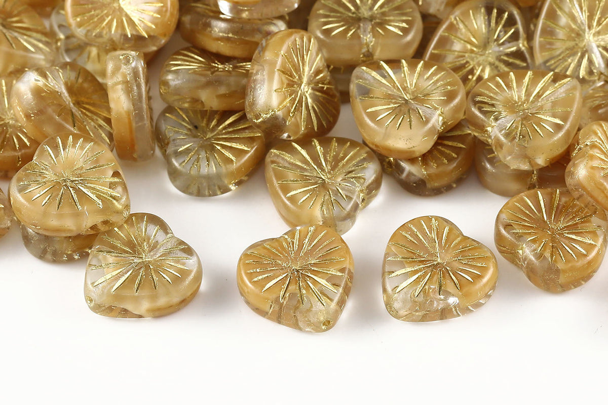 14mm Radiating Heart