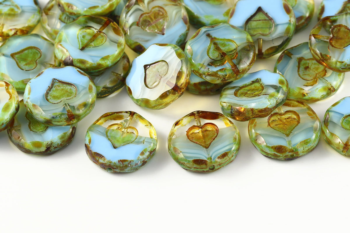 21mm Heart Coins