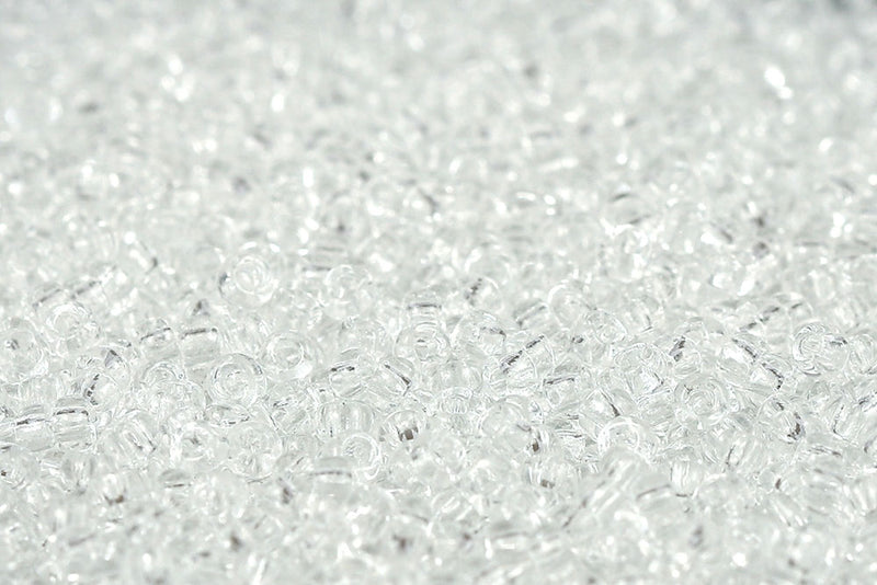 Preciosa Rocailles 15/0 Transparent Crystal col.00050
