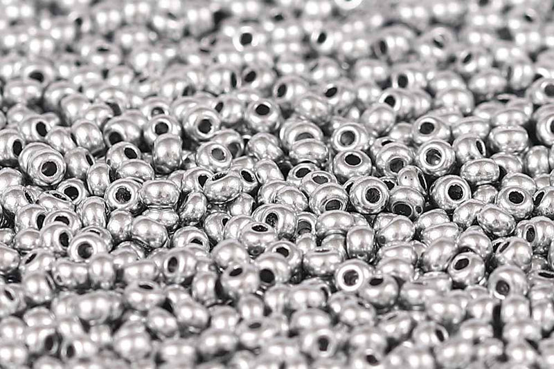 Preciosa Rocailles 11/0 Matte Silver col.01700