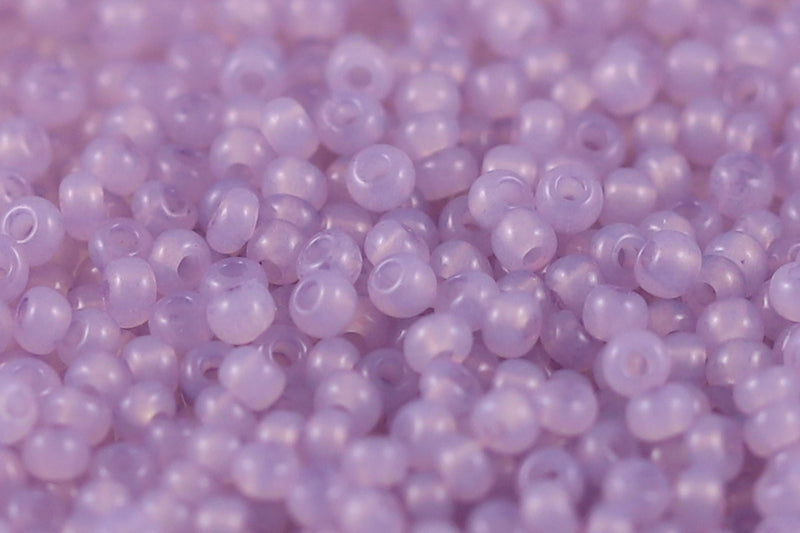 Preciosa Rocailles 11/0 Opal Dyed Dark Purple col.02222