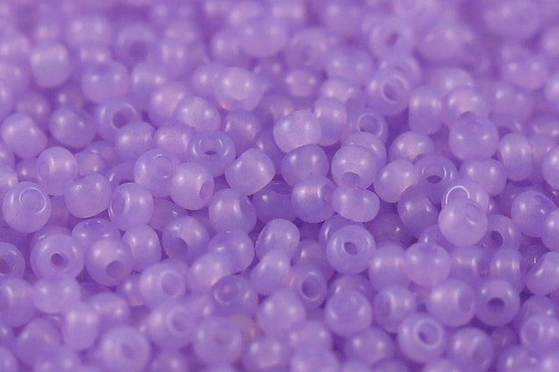 Preciosa Rocailles 11/0 Opal Dyed Lavender col.02223