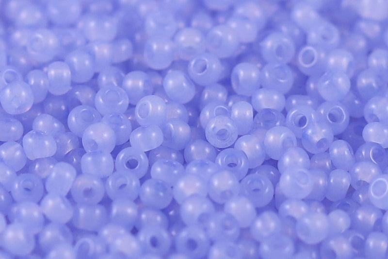 Preciosa Rocailles 8/0 Opal Dyed Sapphire col.02231