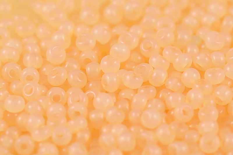 Preciosa Rocailles 11/0 Opal Dyed Orange col.02283