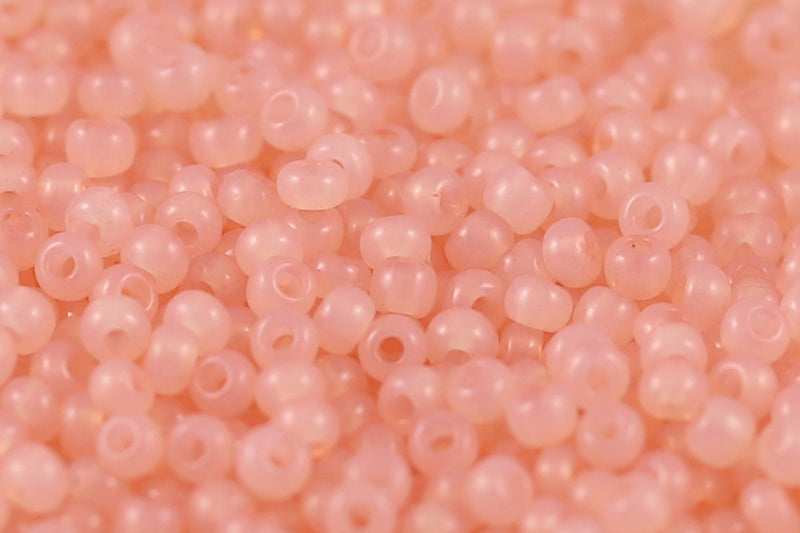 Preciosa Rocailles 11/0 Opal Dyed Peach col.02285
