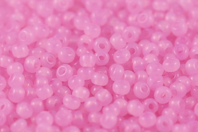 Preciosa Rocailles 11/0 Opal Dyed Rose col.02292