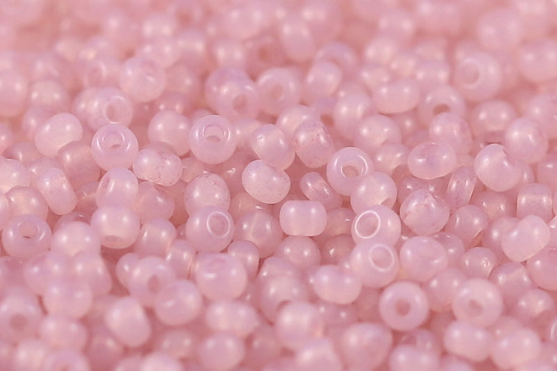 Preciosa Rocailles 8/0 Opal Dyed Light Purple col.02294