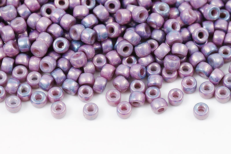 Matubo Round 2/0 Chalk Nebula Czech Seed beads
