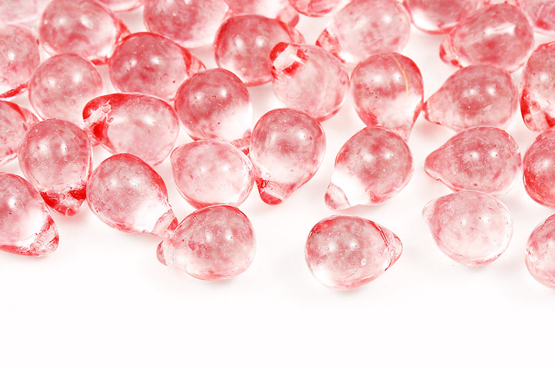 Drops 10×14mm Czech Glass Beads Col.00030-34304