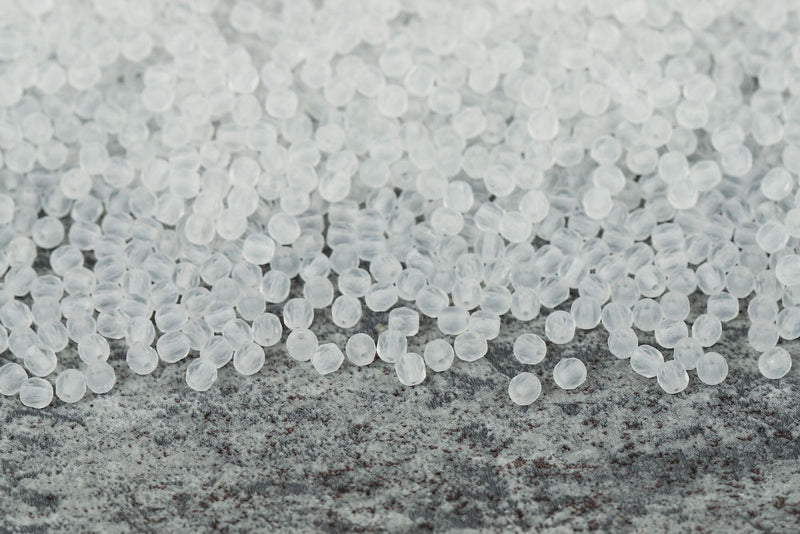 Czech Fire Polished 3mm Crystal Matt Round Beads