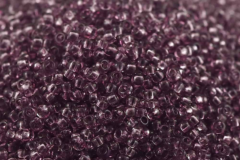Preciosa Rocailles 11/0 Transparent Light Amethyst col.20010
