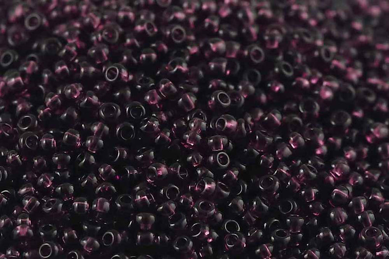Preciosa Rocailles 11/0 Transparent Amethyst col.20060