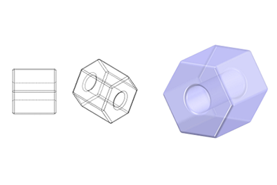 Preciosa 2-Cut 11/0 Transparent Rootbeer col.10140