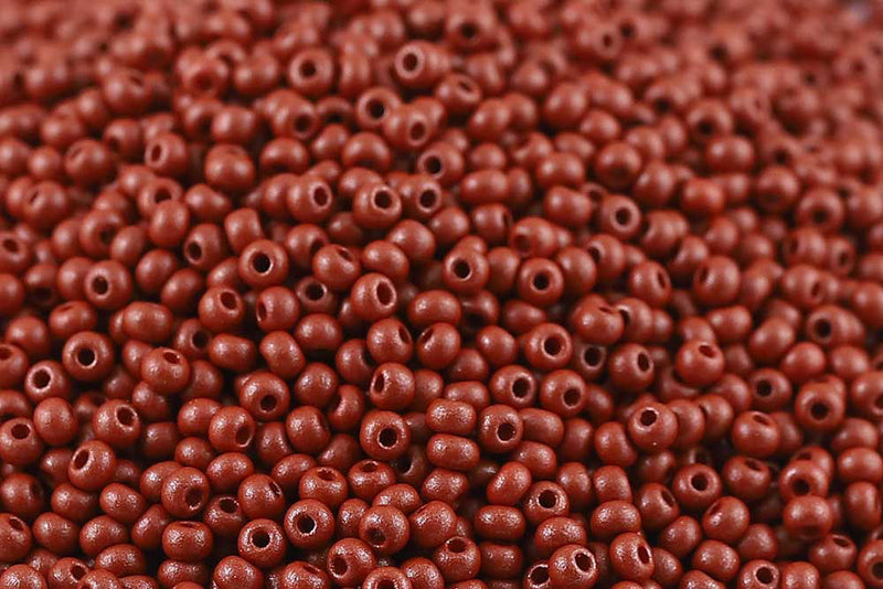 Preciosa Rocailles 11/0 PermaLux Blood Red col.22007