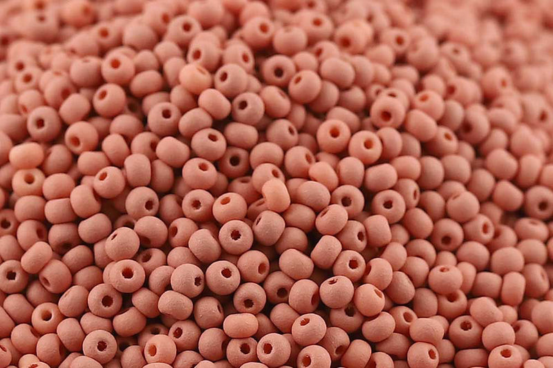 Preciosa Rocailles 11/0 PermaLux Sienna Matt col.22M06