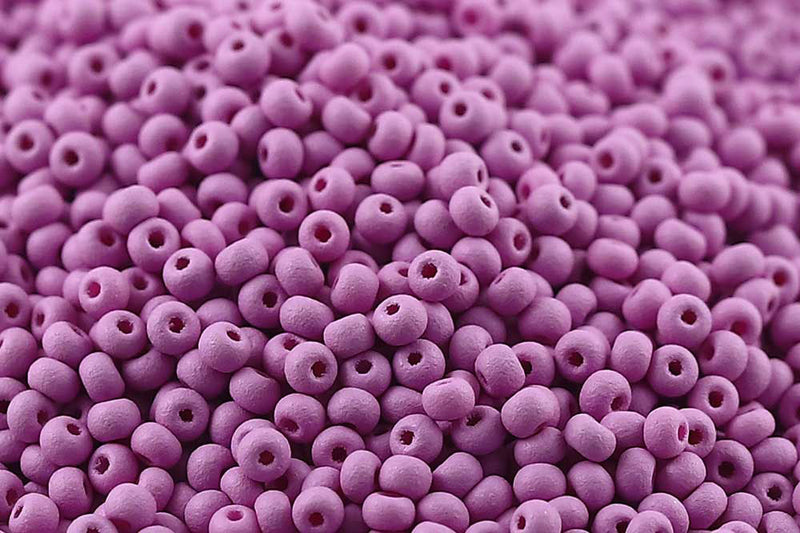 Preciosa Rocailles 11/0 PermaLux Pastel Violet Matt col.22M12