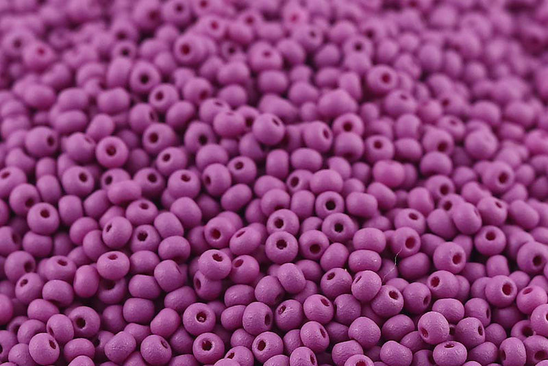 Preciosa Rocailles 11/0 PermaLux Purple Matt col.22M13
