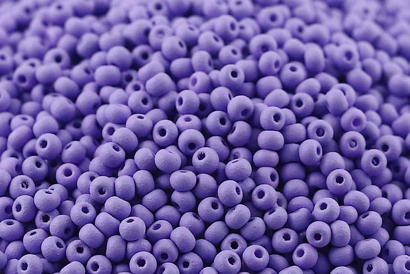 Preciosa Rocailles 11/0 PermaLux Lavender Matt col.22M14