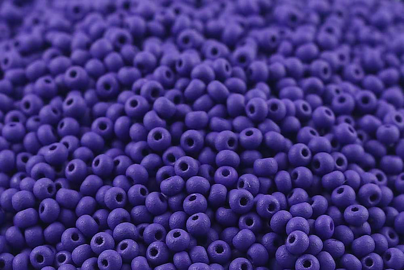 Preciosa Rocailles 11/0 PermaLux Purple Haze Matt col.22M15