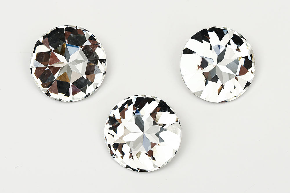 Galaxy Crystal Fancy Round Stone 27mm Crystal Rhinestone