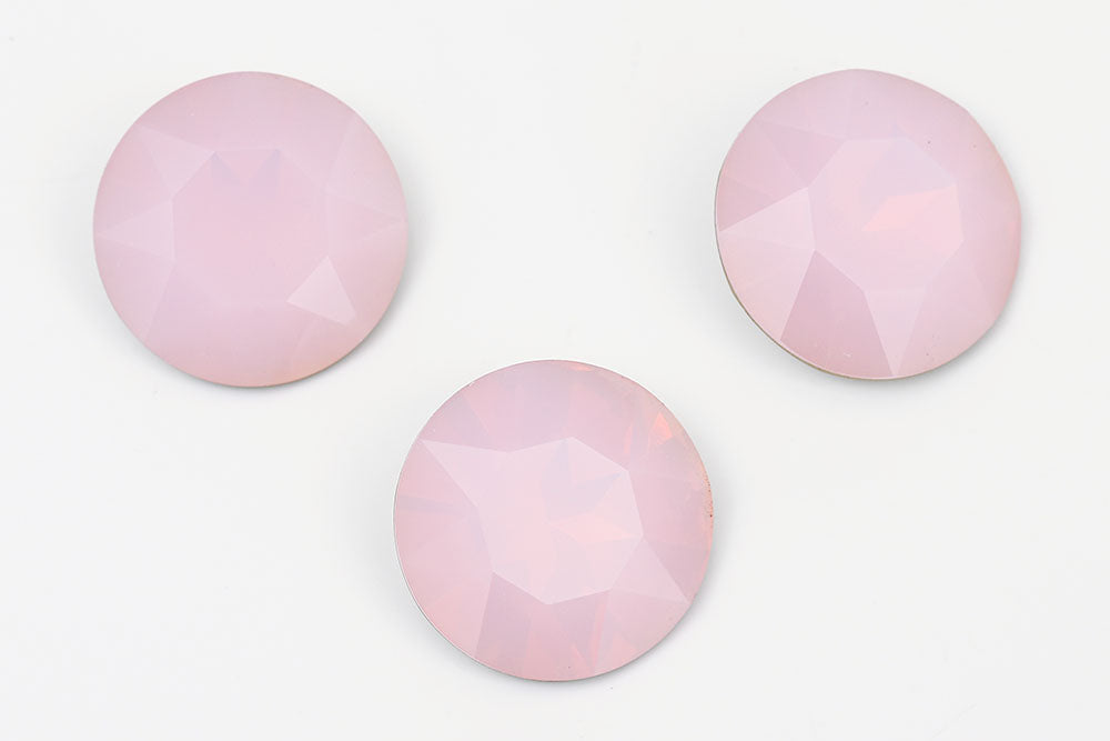 Galaxy Crystal Fancy Round Stone 27mm Rose Opal Rhinestone