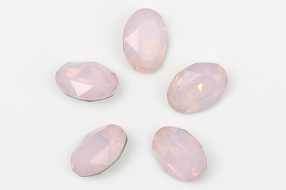Galaxy Crystal Fancy Oval Stone Rose Opal Rhinestone Multi Size