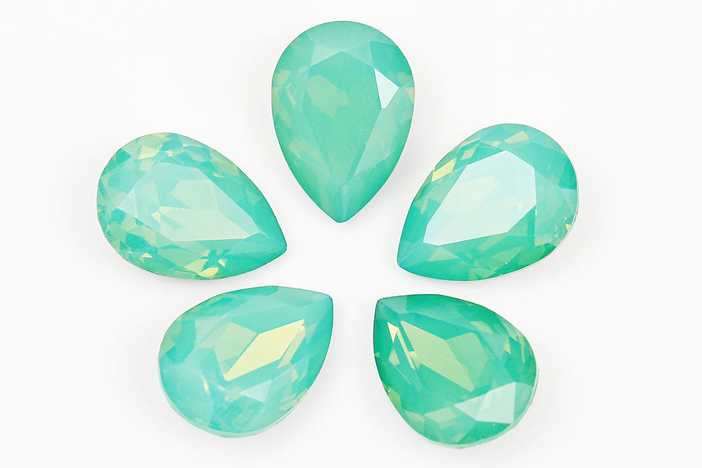 Galaxy Crystal Fancy Pear Stone Pacific Opal Rhinestone Multi Size