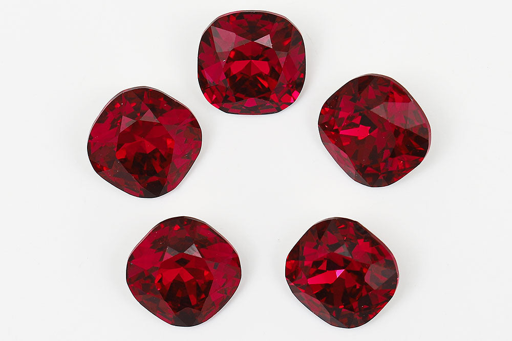 Galaxy Crystal Fancy Cushion Square Stone Fuchsia Rhinestone Multi Size