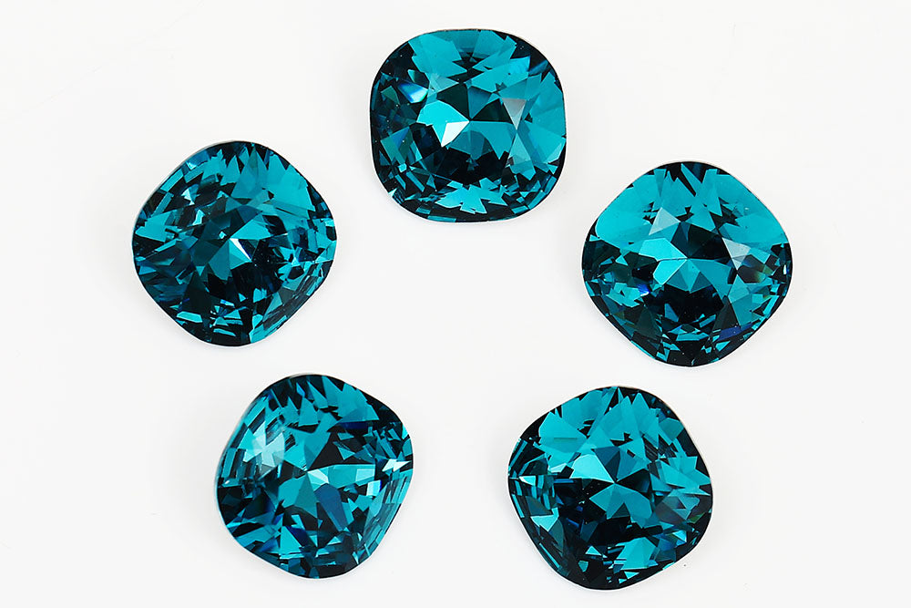 Galaxy Crystal Fancy Cushion Square Stone Indicolite Rhinestone Multi Size