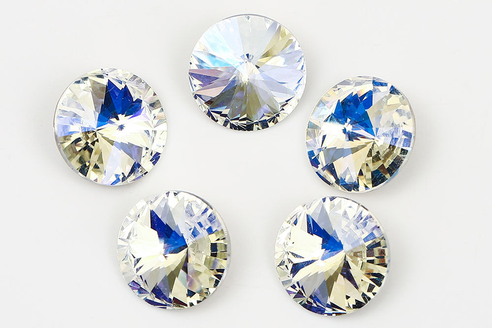 Galaxy Crystal Fancy Rivoli Stone Crystal Moonlight Rhinestone Multi Size