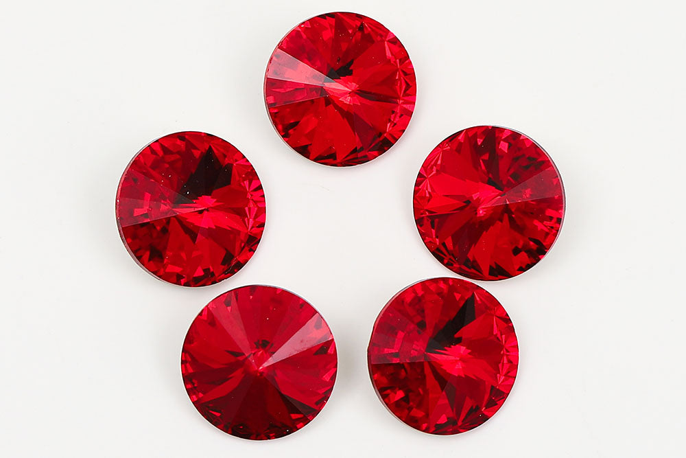 Galaxy Crystal Fancy Rivoli Stone Lt.Siam Rhinestone Multi Size