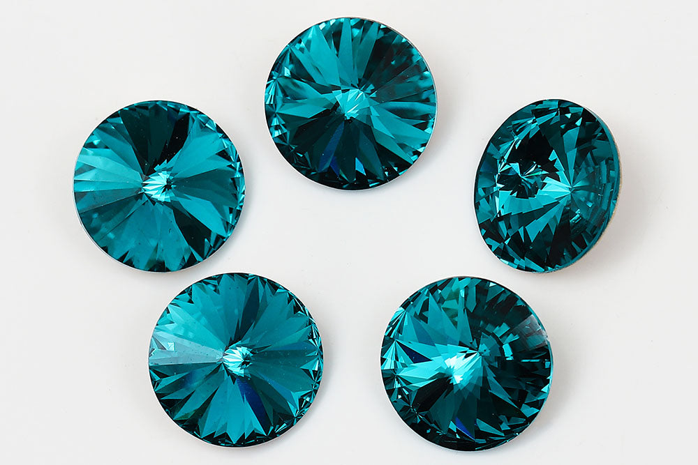 Galaxy Crystal Fancy Rivoli Stone Blue Zircon Rhinestone Multi Size