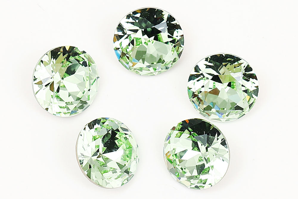 Galaxy Crystal Fancy Round Stone Chrysolite Rhinestone Multi Size