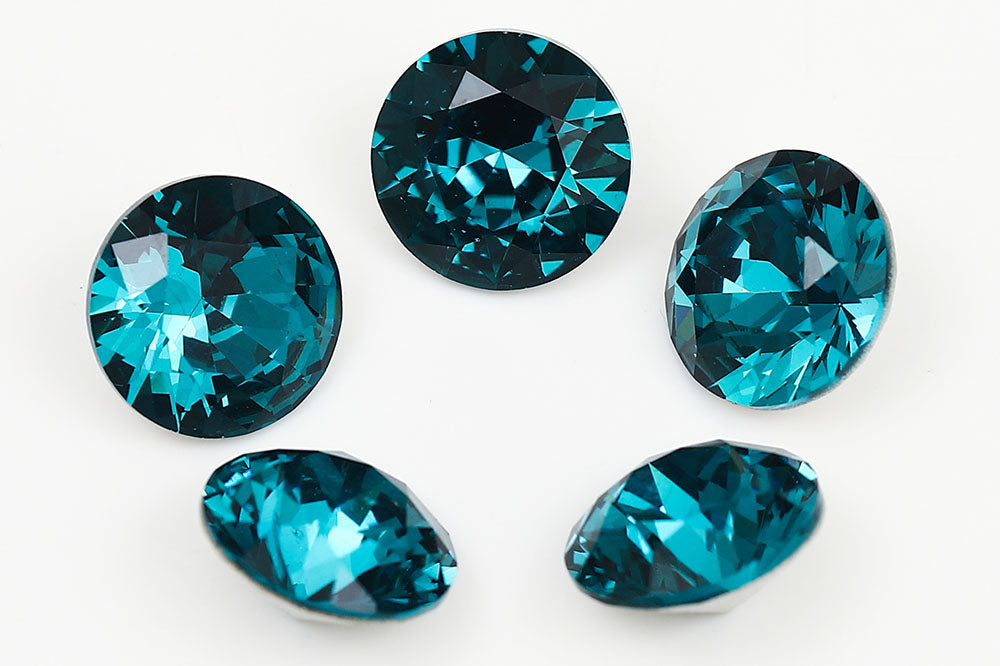 Galaxy Crystal Fancy Round Stone Indicolite Rhinestone Multi Size