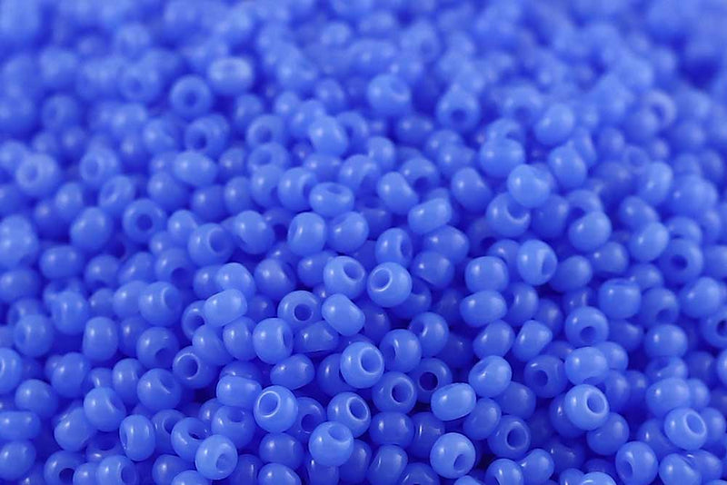 Preciosa Rocailles 11/0 Opal Blue col.32010