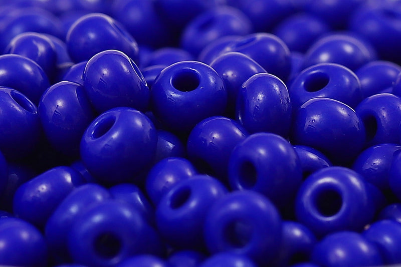 Preciosa Rocailles 6/0 Opaque Dark Sapphire col.33060