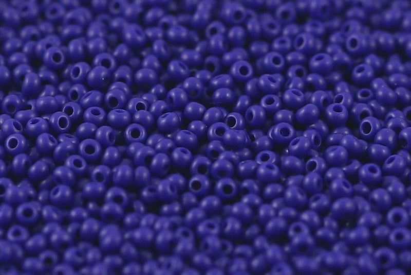 Preciosa Rocailles 15/0 Opaque Navy Blue col.33070
