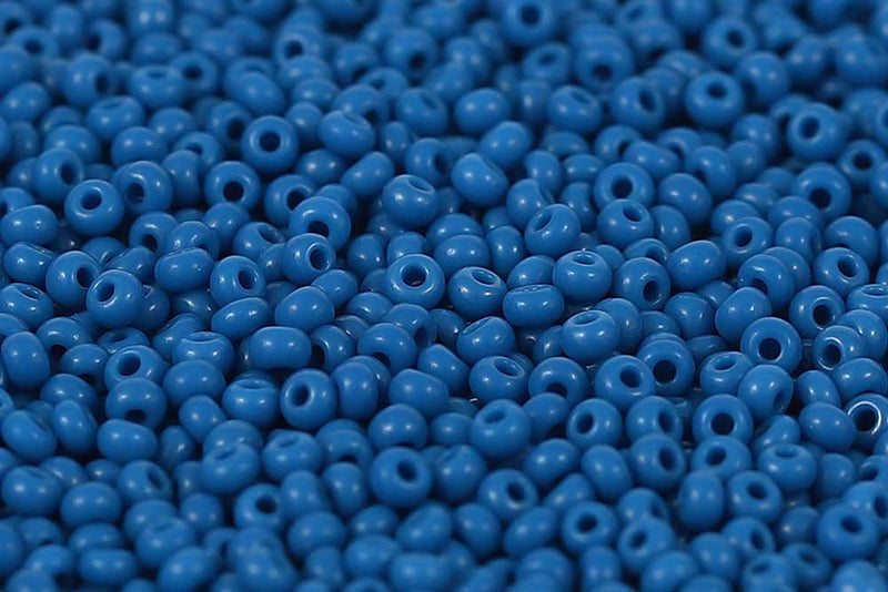 Preciosa Rocailles 11/0 Opaque Light Sapphire col.33220