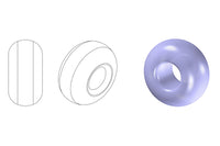 Preciosa Rocailles 11/0 Opal Dyed Purple col.02295