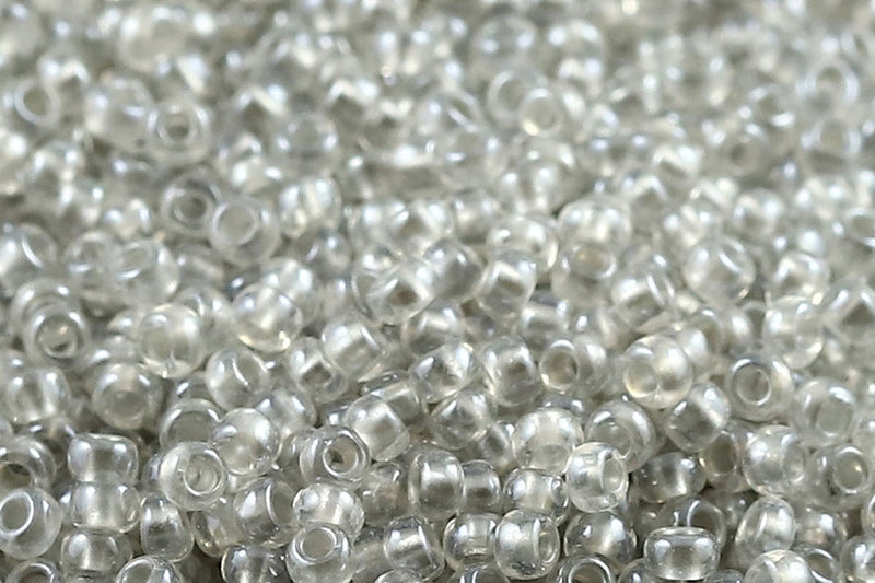 Preciosa Rocailles 11/0 Pearl Pastel Silver Lining col.382PD