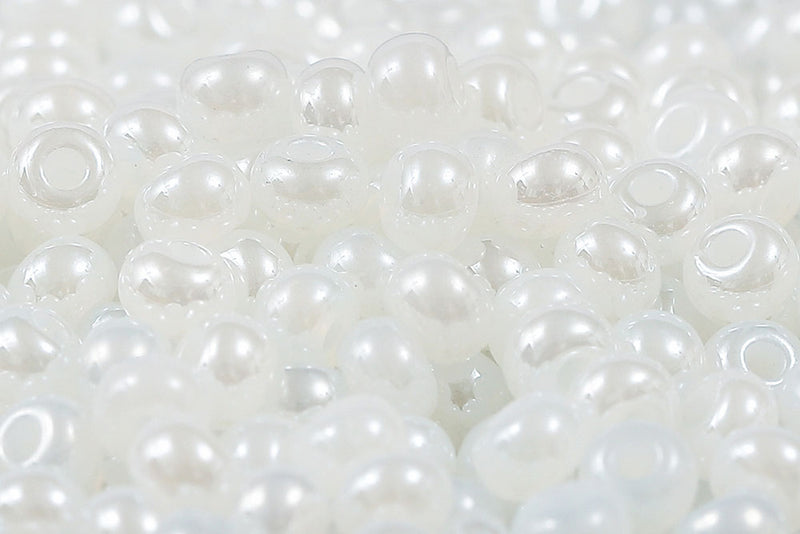 Preciosa Rocailles 6/0 Pearl White col.57102