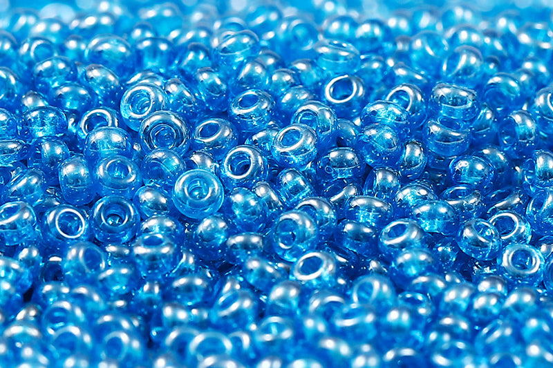 Preciosa Rocailles 11/0 Opaque Dark Aqua Luster col.66150