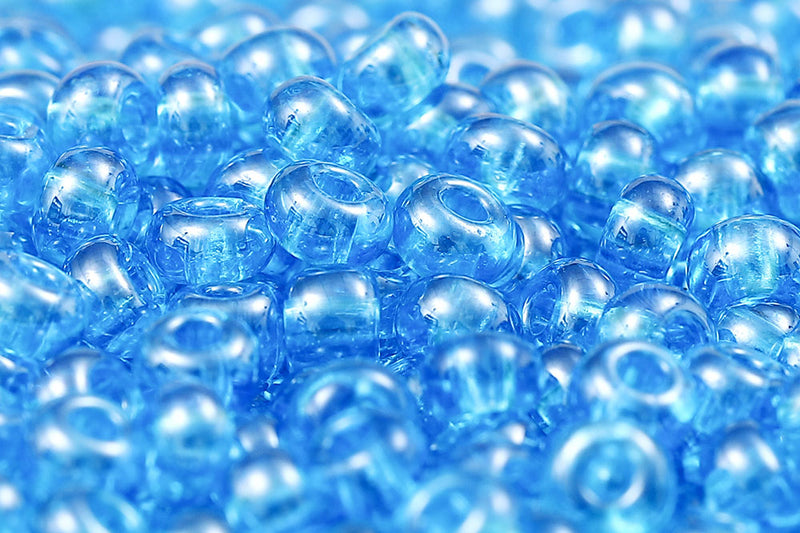 Preciosa Rocailles 6/0 Opaque Dark Aqua Luster col.66150