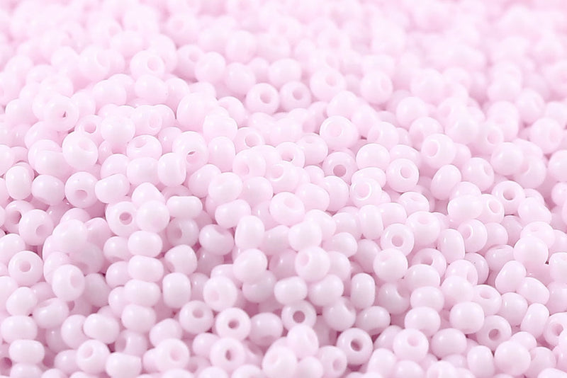 Preciosa Rocailles 11/0 Opaque Light Pink col.73420