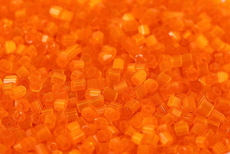 Preciosa 2-Cut 11/0 Orange Satin col.85091