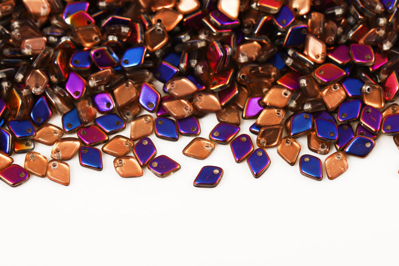 Dragon 1.5×5mm Crystal Sliperit 1-Hole Czech Beads