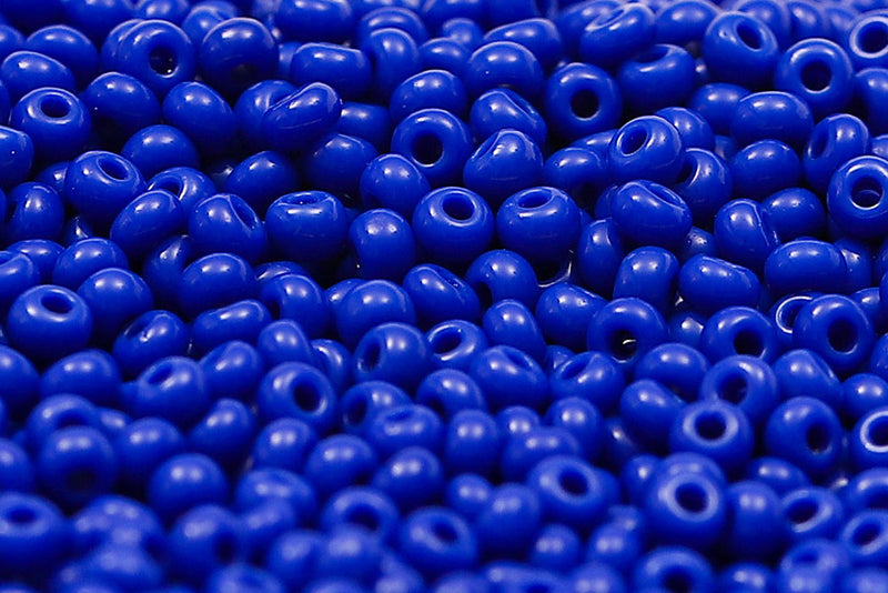 Preciosa Rocailles 11/0 Opaque Medium Blue col.33050