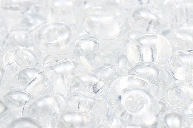 Preciosa Drops 5/0 Crystal Luster col.48102
