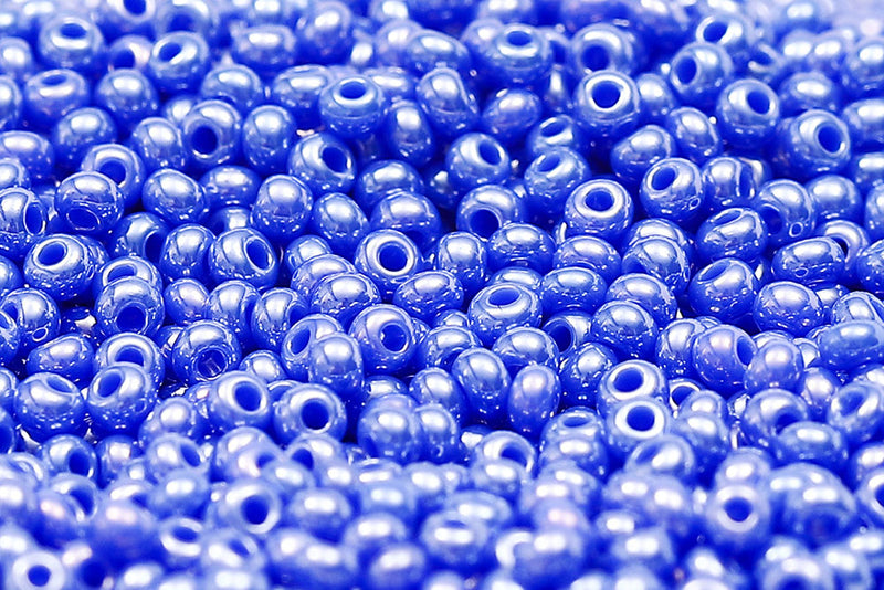 Preciosa Rocailles 11/0 Opaque Sapphire Lustered col.38040