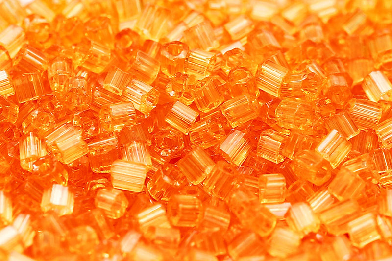 Preciosa 2-Cut 11/0 Amber Satin col.05682
